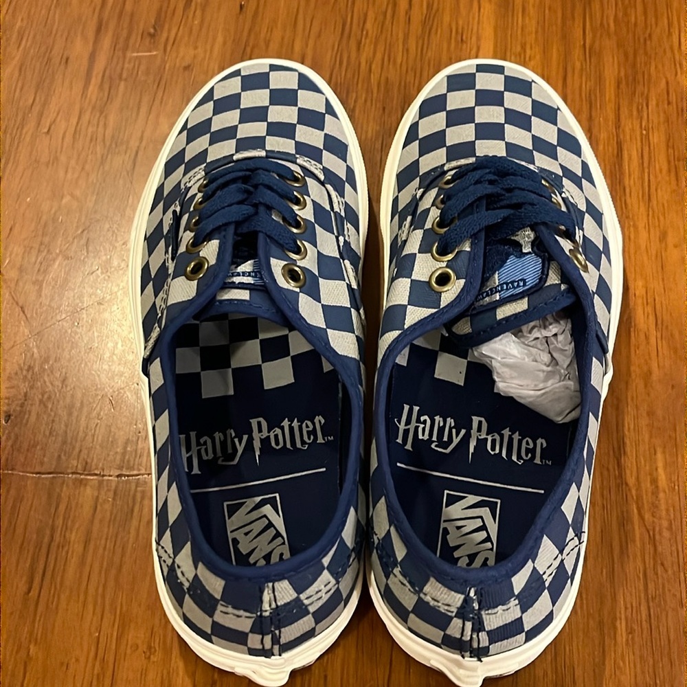 Vans Authentic X Harry Potter Ravenclaw Shoes Sneakers blue Mens 6 Womens 7.5 - Picture 10 of 15